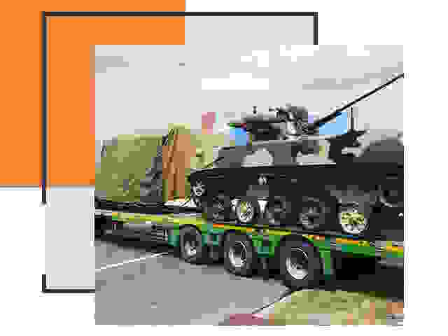 Перевозка военной техники в Амурске